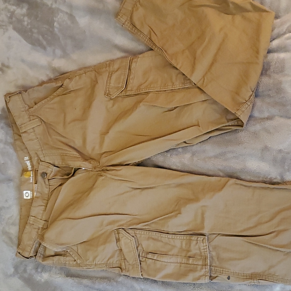 Carhartt relaxed fit long cargo pants